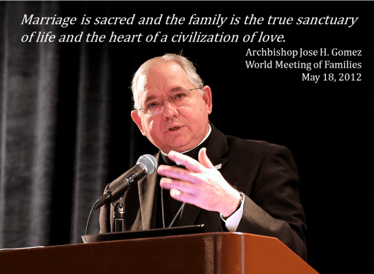 Archbishop Gomez_Families