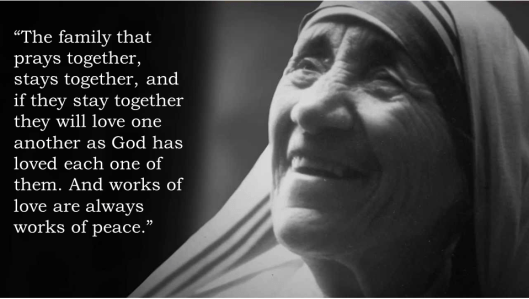 Mother Teresa_Family Prayer