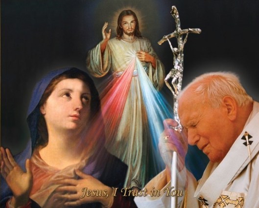 Divine Mercy Mary JPII (2)
